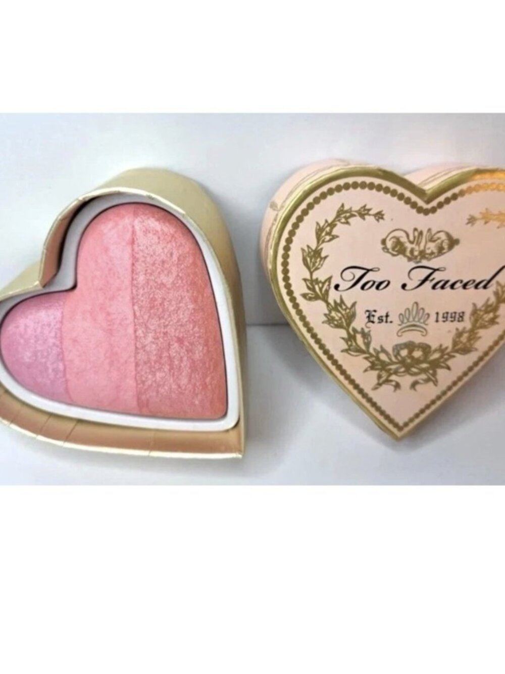 Too Faced Sweethearts Candy Glow Perfect Flush Blush Full Size Brand New